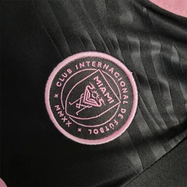 Camisa de futebol do Inter Miami para bebé, tamanhos 9-12, para jogos em casa, 23-24
