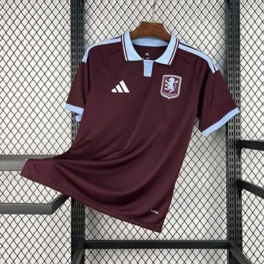 26-27 Aston Villa Home Kit Soccer T-Shirt AAAAJersey Supply Yupoo