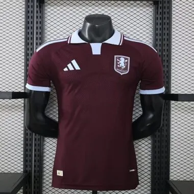 26-27 Aston Villa Home Kit Player Version Soccer T-Shirt AAAAJersey Supply Yupoo