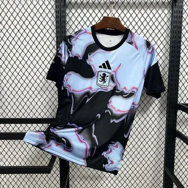 26-27 Aston Villa Pre-Match Kit Soccer T-Shirt AAAAJersey Supply Yupoo