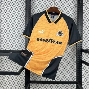 96-98 Wolves Home Kit Retro Soccer T-Shirt AAAAJersey Supply Yupoo