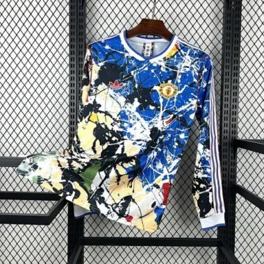26-27 Manchester United Special Edition Long Sleeves Kit Soccer T-Shirt AAAAJersey Supply Yupoo
