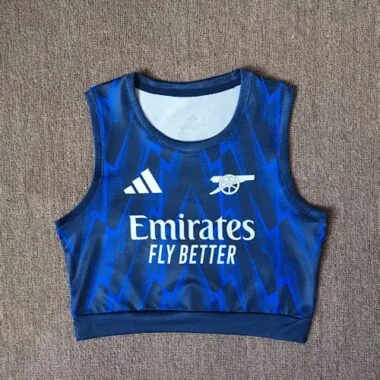 25-26 Arsenal Away Women Yoga Vest Kit Soccer T-Shirt AAAAJersey Supply Yupoo