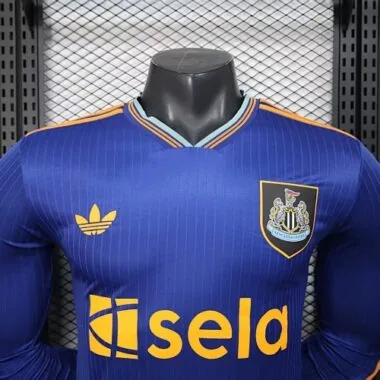 25-26 Newcastle Third long sleeve Kit Player Version Soccer T-Shirt AAAAJersey Supply Yupoo