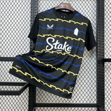 25-26 Everton Second Away Kit Soccer T-Shirt AAAAJersey Supply Yupoo