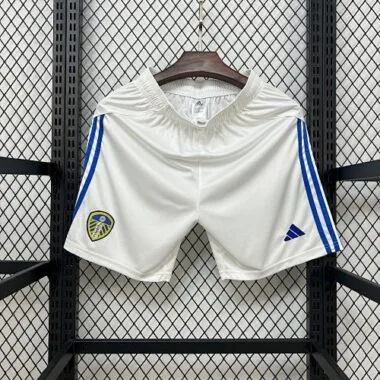 25-26 Leeds United Home Shorts Football Trousers Soccer AAAAJersey Yupoo