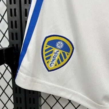 25-26 Leeds United Home Shorts Football Trousers Soccer AAAAJersey Yupoo