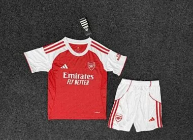 25-26 Arsenal Home Kid Kits Soccer AAAAJersey Yupoo