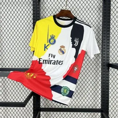 25-26 Cristiano Ronaldo All Club Mix Kit Soccer AAAAJersey Yupoo