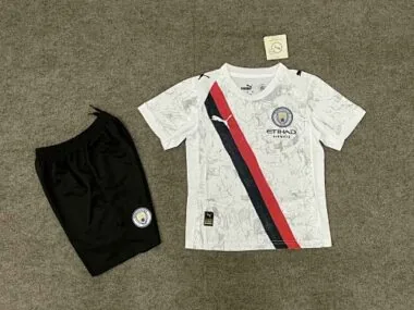 25-26 Manchester City Away Kids Kit Soccer AAAAJersey Yupoo