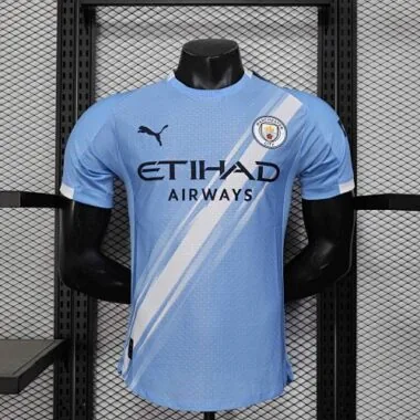 25-26 Manchester City Home Kit Player Version Soccer AAAAJersey Yupoo