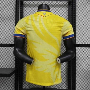 24-25 Crystal Palace Away Yellow Player Version Football