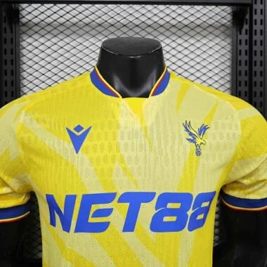 24-25 Crystal Palace Away Yellow Player Version Football