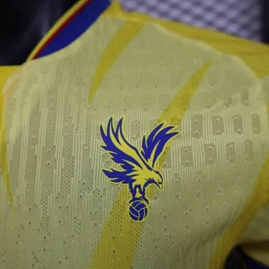 24-25 Crystal Palace Away Yellow Player Version Football