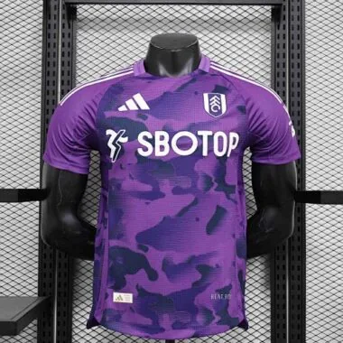 24-25 Fulham Third Purple Player Version Soccer AAAAJersey