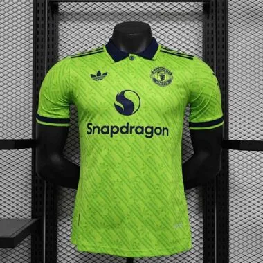 24-25 Manchester United Green Special Edition Player Version Football AAAAJersey