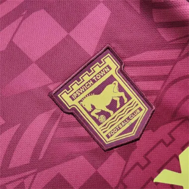 24-25 Ipswich Away Red Kit Football