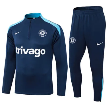 24-25 Chelsea Long Sleeve Training Suit Football Shirts(1)