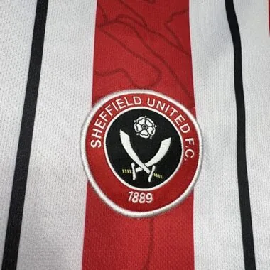 24-25 Sheffield United Home Shirt Soccer Uniforms Soccer