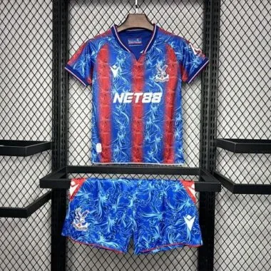 24-25 Crystal Palace Home Kid Kits Youth Apparels Sport AAAAJersey Yupoo