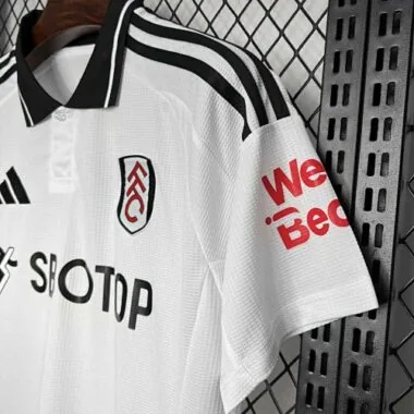 24-25 Fulham Home Kit Football Apparels Sport