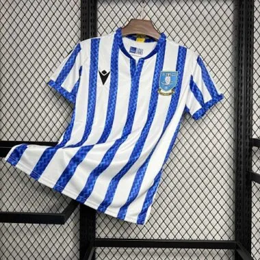 24-25 Sheffield Wednesday Home Kit Soccer Uniform Sport