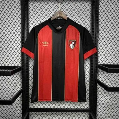 24-25 Bournemouth Home Kit Football Apparel AAAAJerseys Dropshipping Yupoo