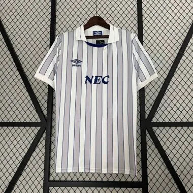88-90 Retro Everton Away S-XXL Cheap Soccer Jerseys