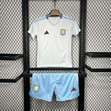 24-25 Aston Villa Away Kid Kits Youth Apparels Football AAAAJersey Yupoo