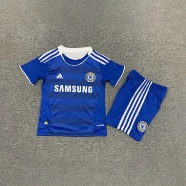 11-12 Chelsea Home Kids Retro Kits Children Shirt Football Jerseys Yupoo