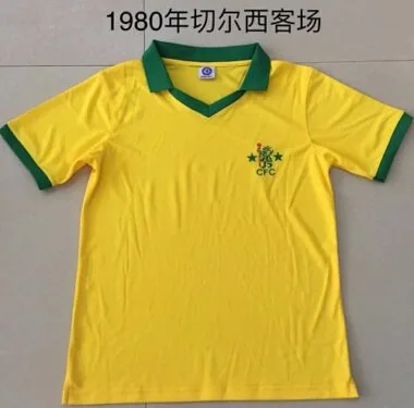 80 Chelsea away yellow