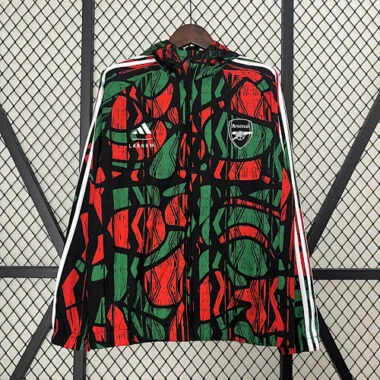 24-25 Arsenal Red&Green Windbreaker Jacket Football AAAAJersey Yupoo