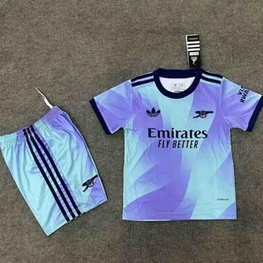 24-25 Arsenal Third Kid Kits Youth Apparels Sport
