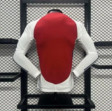 24-25 Arsenal Home Long Sleeve Kit Player Version Shirt
