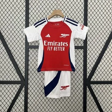 24-25 Arsenal Home Kid Kits Youth Apparels AAAAJersey Supplier Yupoo