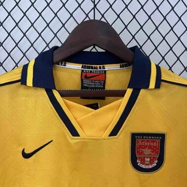 96-97 Arsenal Away Retro Kit Soccer Uniform