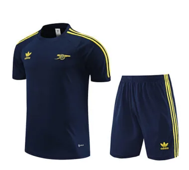 24-25 Arsenal Dark Blue Training Suits Soccer Jerseys Yupoo