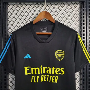 23-24 Arsenal Black Training Shirt