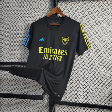 23-24 Arsenal Black Training Shirt