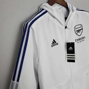 22-23 Arsenal white windbreaker