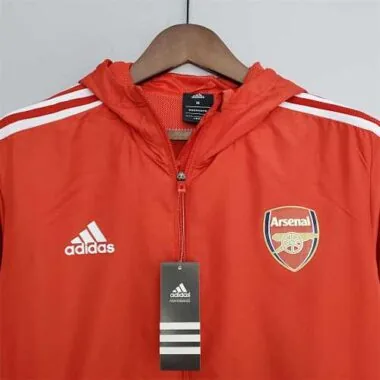 22-23 Arsenal red windbreaker