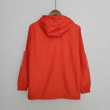 22-23 Arsenal red windbreaker