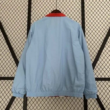 23-24 Manchester City Reversible Windbreaker Red&Blue Double-Sides Jacket Soccer Jerseys For Sale