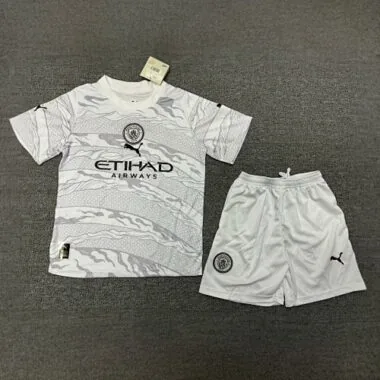 23-24 Manchester City Kids Year of the Dragon Kit Special Edition Suits Soccer Jersey Yupoo