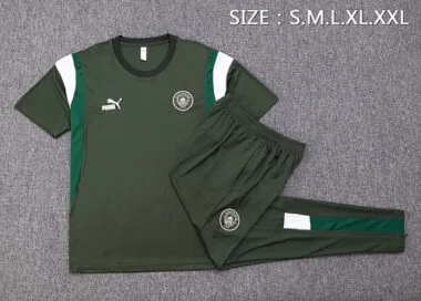 23-24 Manchester City Short Sleeve Training Suit Yupoo