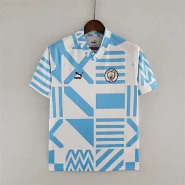 22-23 Manchester City pre-match bluewhite