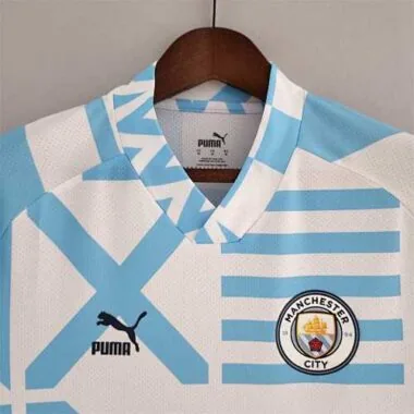 22-23 Manchester City pre-match bluewhite