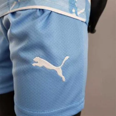 22-23 Manchester City limited edition bluewhite kids kit