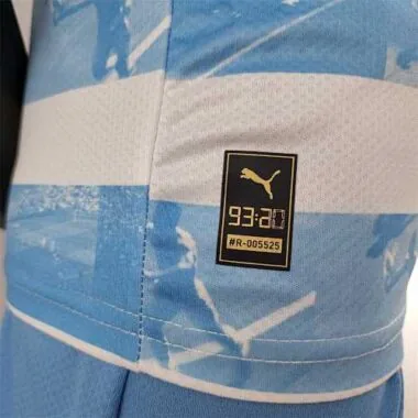 22-23 Manchester City limited edition bluewhite kids kit