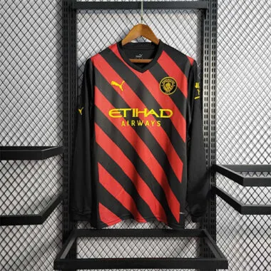 22-23 Manchester City away long sleeves